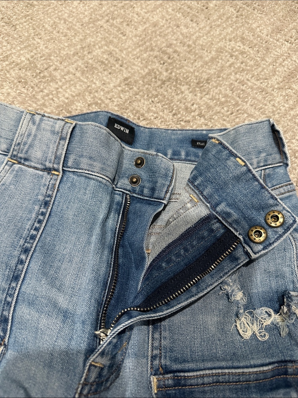 Edwin Rylee Cargo Jean - Picture 7 of 10